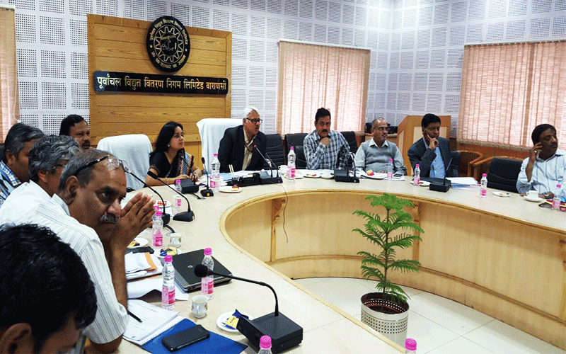 Review meeting chaired by Dr A.K. Verma, Joint. Secretary, MoP, GoI on 26th Feb 2016 at Varanasi