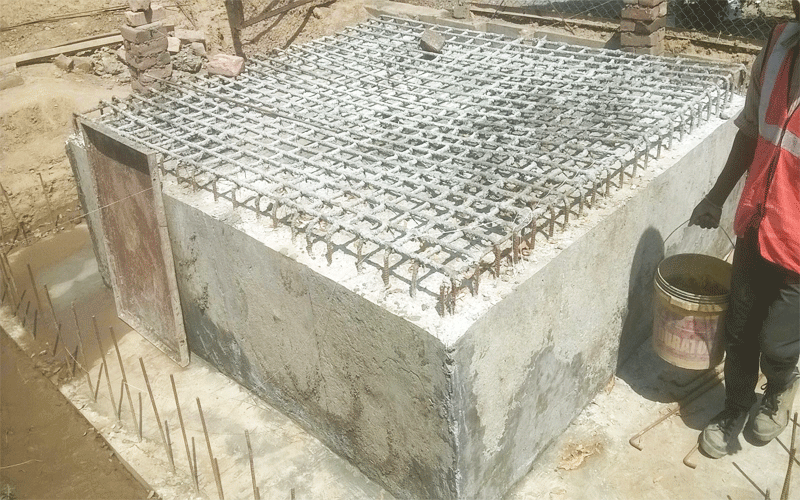 Alaipur Substation Transformer foundation work