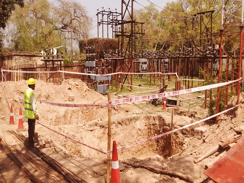 Civil works started at Kashi Substation