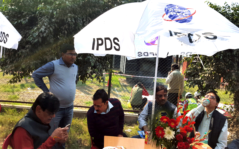 Commencement of augmentation work of 33/11 kV at Alaipur Substation on 03-Feb-2016